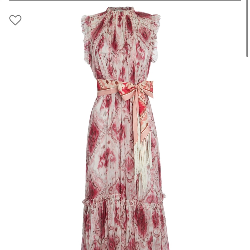 Zimmerman Wavelength Printed Chiffon Dress